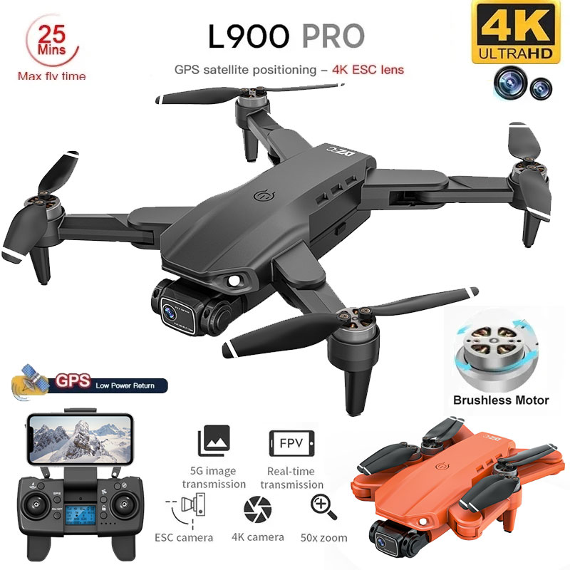Drone Photogrammetry - L900 Pro Drone mainan kamera ganda