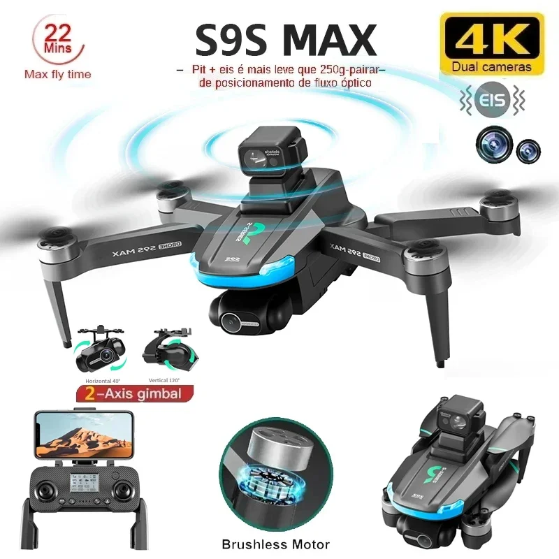 Drone Lidar - Drone MINI S9S MAX Baru 4K