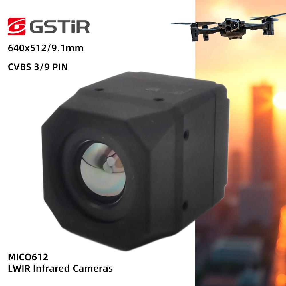 Drone Thermal Imaging - Modul Kamera Pencitraan Termal CVBS GSTir