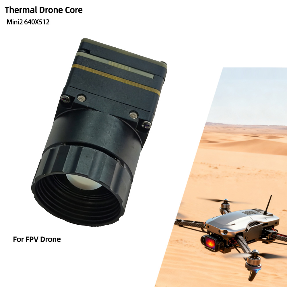Drone Thermal Imaging - Kamera Pencitraan Termal Analog FPV Drone