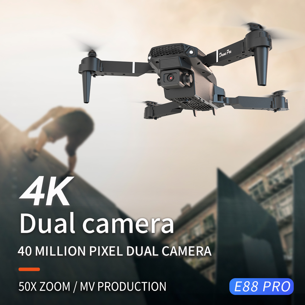 2026 BARU E88 Drone Profesiona - Drone Multispectral ulasan dan harga