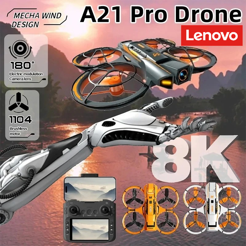 Lenovo A21 Pro Drone 4K Profes - Drone Multispectral ulasan dan harga