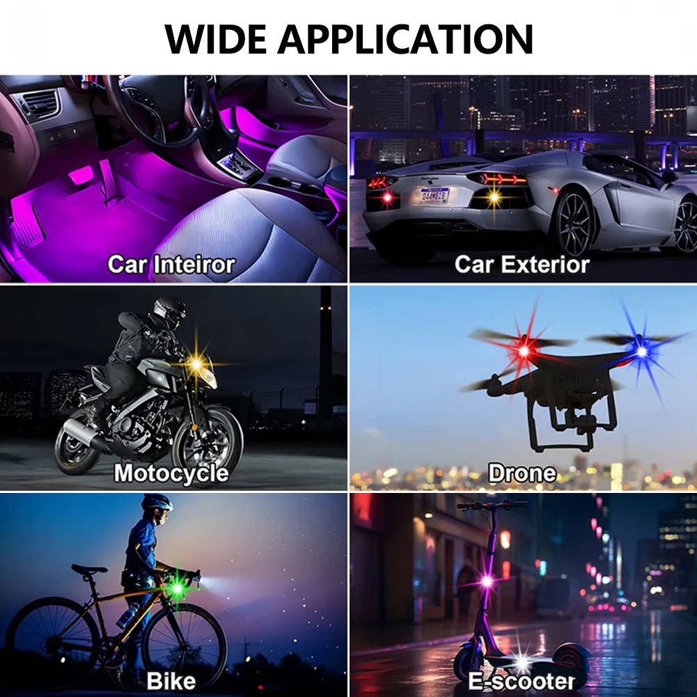 1-8 Buah Lampu Peringatan Dron - Drone Lidar ulasan dan harga