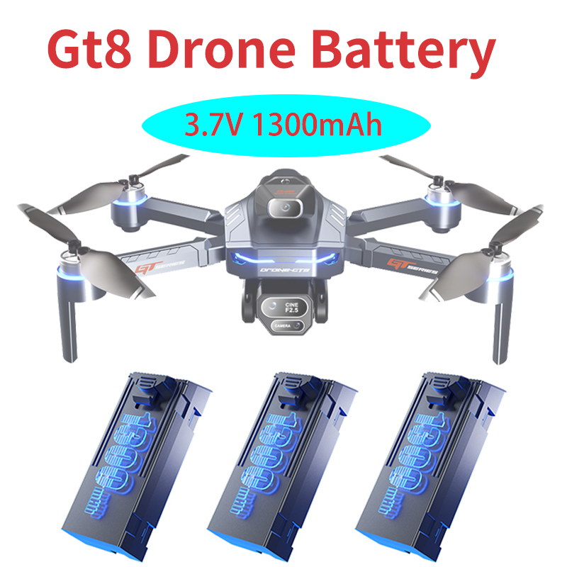 Layar Baterai Drone GT8 3.7V 1 - Drone Surveying ulasan dan harga