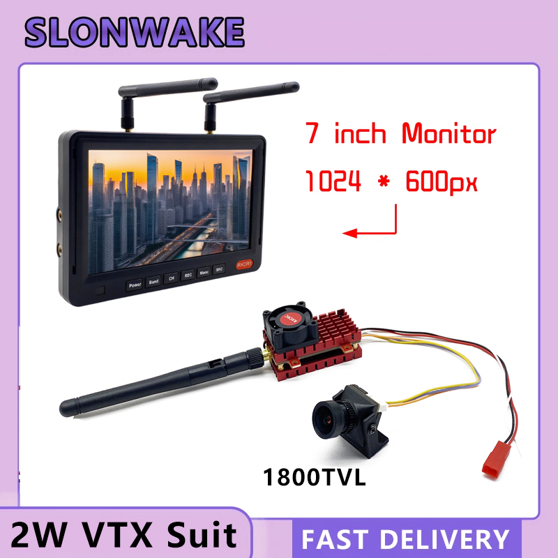 SLONWAKE 5.8G 2W VTX FPV Kamer - Drone Aerial Photography ulasan dan harga
