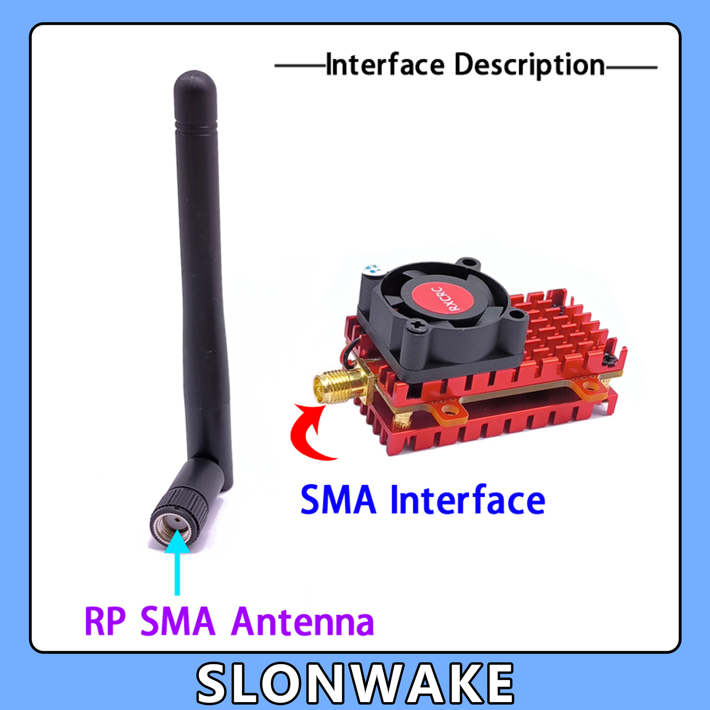 SLONWAKE 5.8G 2W VTX FPV Kamer - Drone Aerial Photography ulasan dan harga