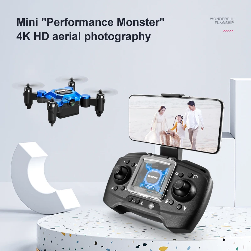 K04 Mini Drone Lipat Portabel  - Drone Multispectral ulasan dan harga
