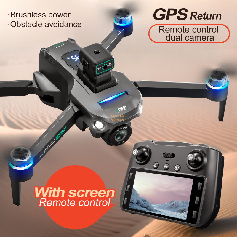 Drone Quadcopter kendali jarak - Drone Lidar ulasan dan harga