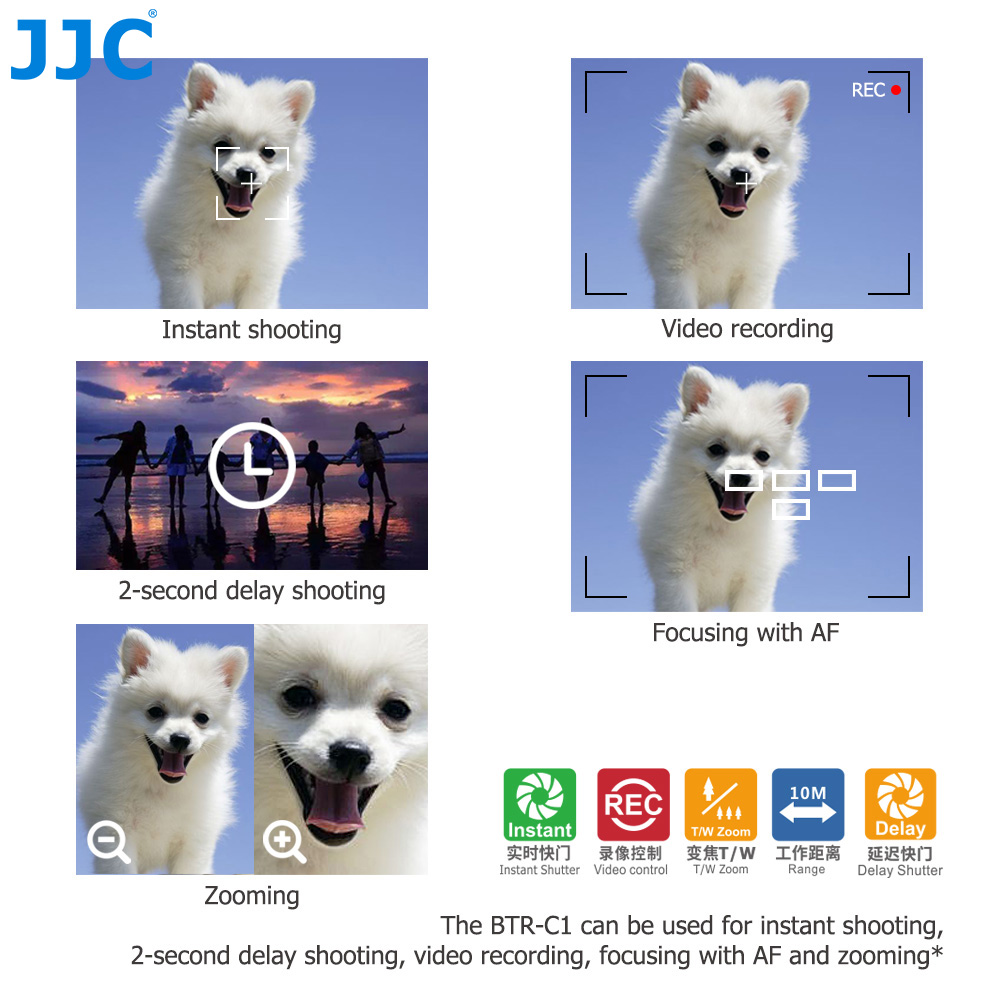 JJC BR-E1 Remote Control Bluet - Canon Camera Eos R50 ulasan dan harga