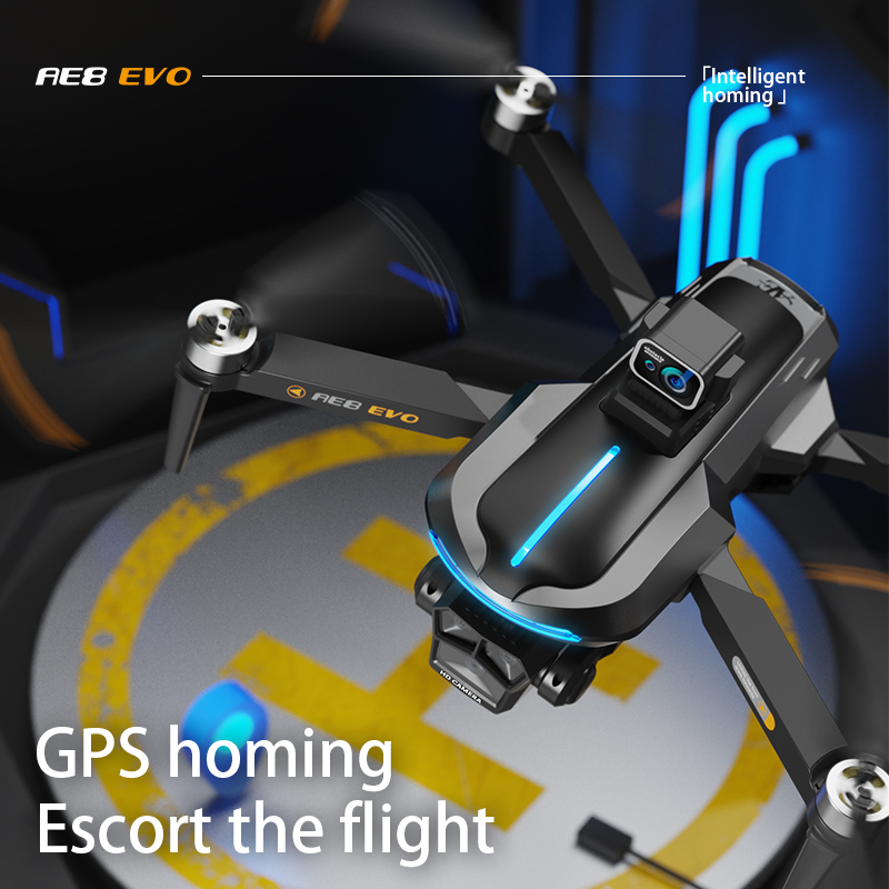 Drone AE8 EVO GPS 8K Profesion - Drone Multispectral ulasan dan harga